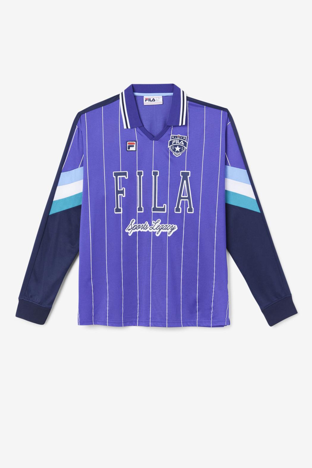 FILA Kay Goalie Jersey 514 LIBERTY / BEL AIR BLUE / WHITE / PAGODA BLUE | Men Tops