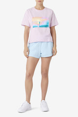 FILA Kenzie Tee 532 WINSOM ORCHID | Women Tops &amp; T-Shirts