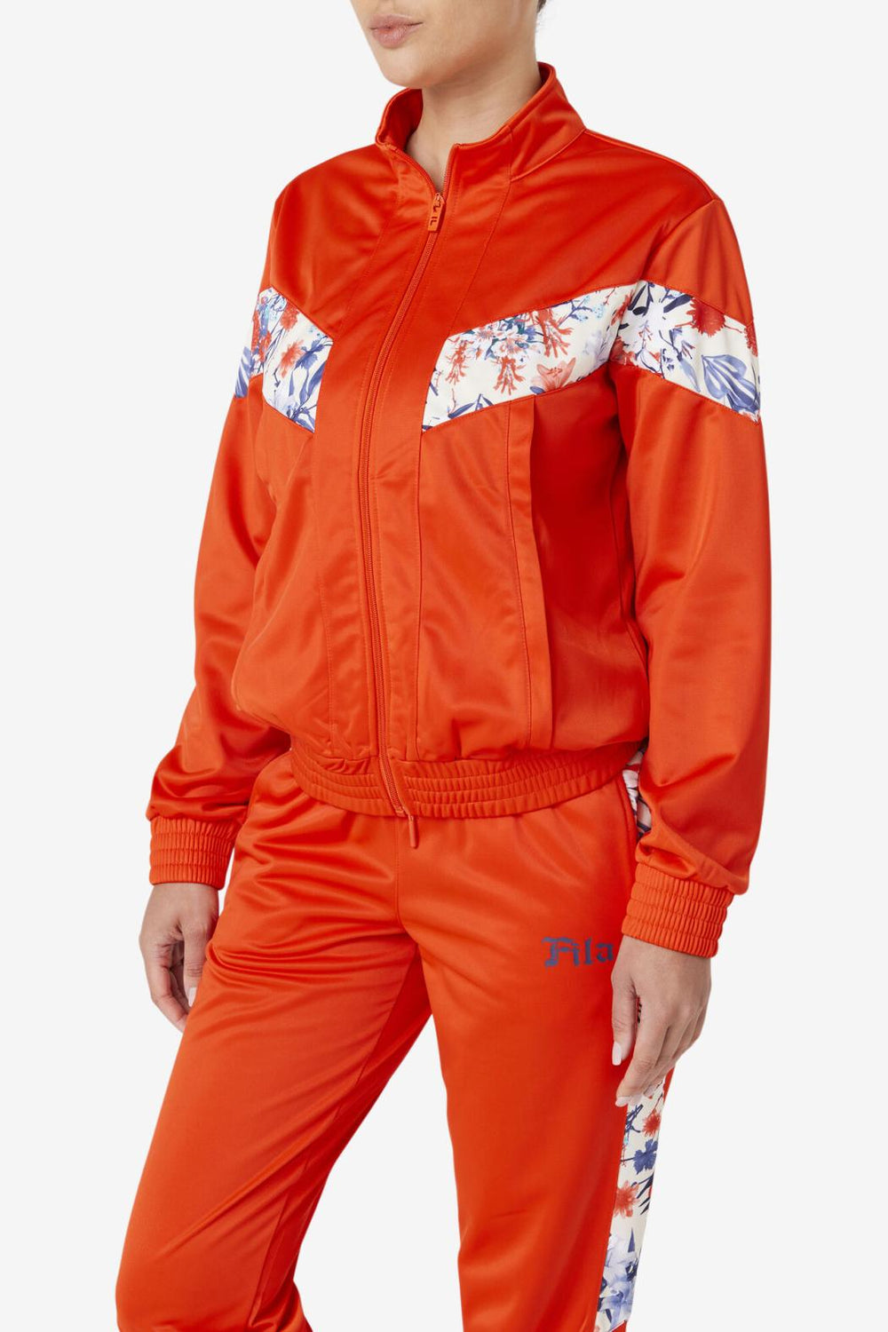 FILA Kiara Track Jacket 853 ORANGE.COM | Women Jackets &amp; Outerwear