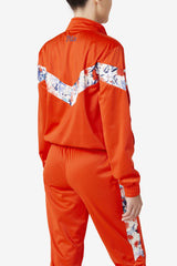 FILA Kiara Track Jacket 853 ORANGE.COM | Women Jackets &amp; Outerwear