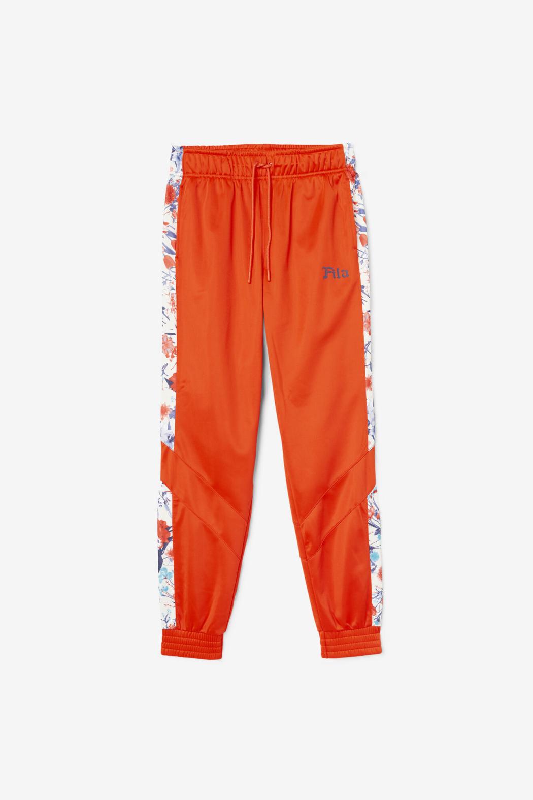 FILA Kiara Track Pant 853 ORANGE.COM | Women Shorts &amp; Pants