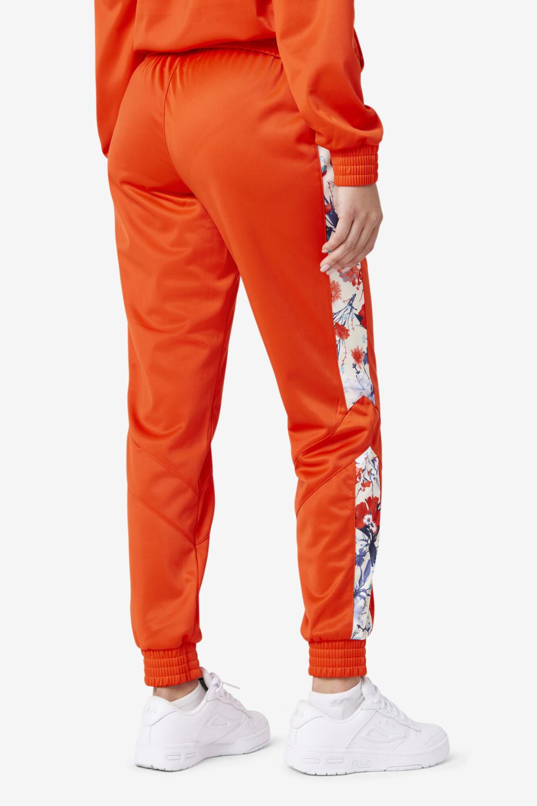 FILA Kiara Track Pant 853 ORANGE.COM | Women Shorts &amp; Pants