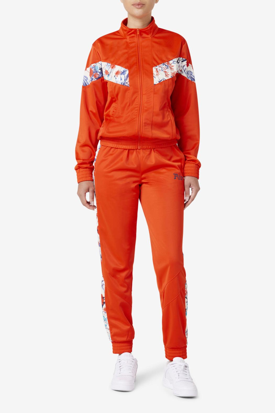 FILA Kiara Track Pant 853 ORANGE.COM | Women Shorts &amp; Pants