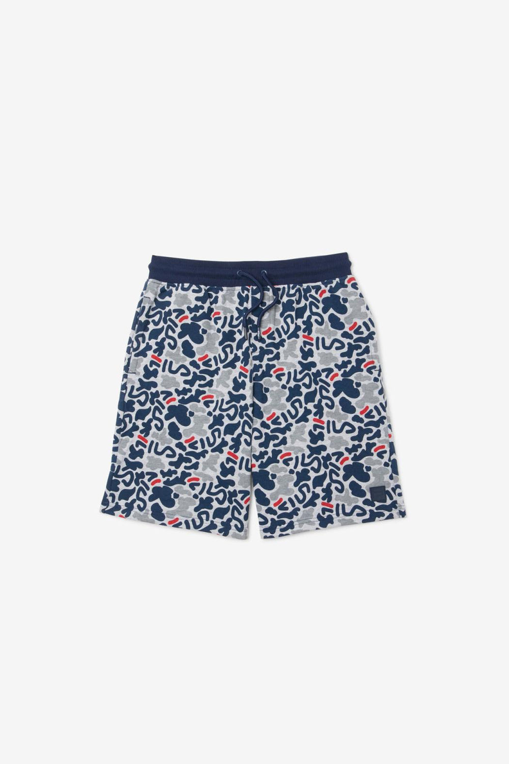 FILA Kids' Disruptor Camo Print Short 075 GREY HEATHER | Kids Bottoms