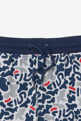 FILA Kids' Disruptor Camo Print Short 075 GREY HEATHER | Kids Bottoms