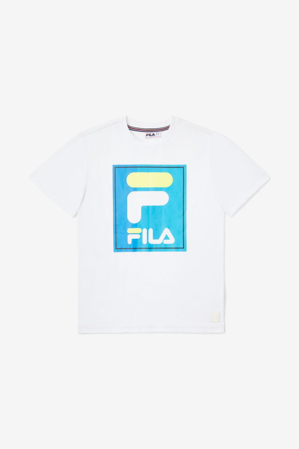 FILA Kids' Tavares Tee 100 WHITE | Kids Tops