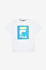 FILA Kids' Tavares Tee 100 WHITE | Kids Tops
