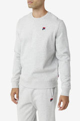 FILA Kieve Sweatshirt 289 LIGHT GREY | Men Sweatshirts &amp; Hoodies