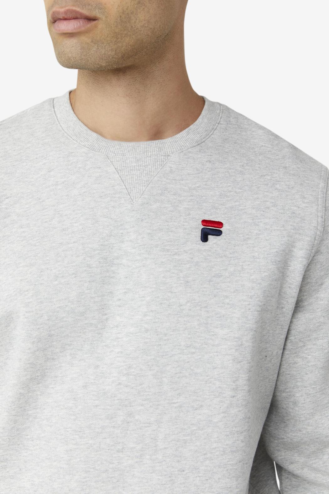 FILA Kieve Sweatshirt 289 LIGHT GREY | Men Sweatshirts &amp; Hoodies