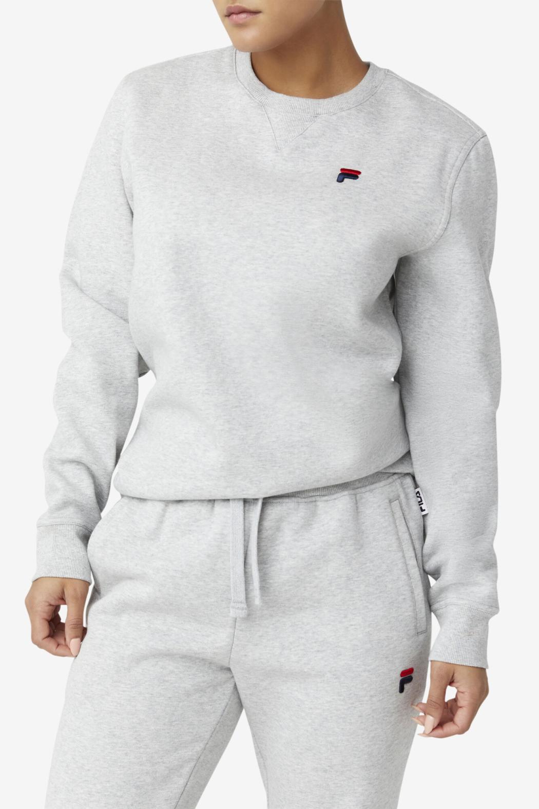 FILA Kieve Sweatshirt 289 LIGHT GREY | Men Sweatshirts &amp; Hoodies