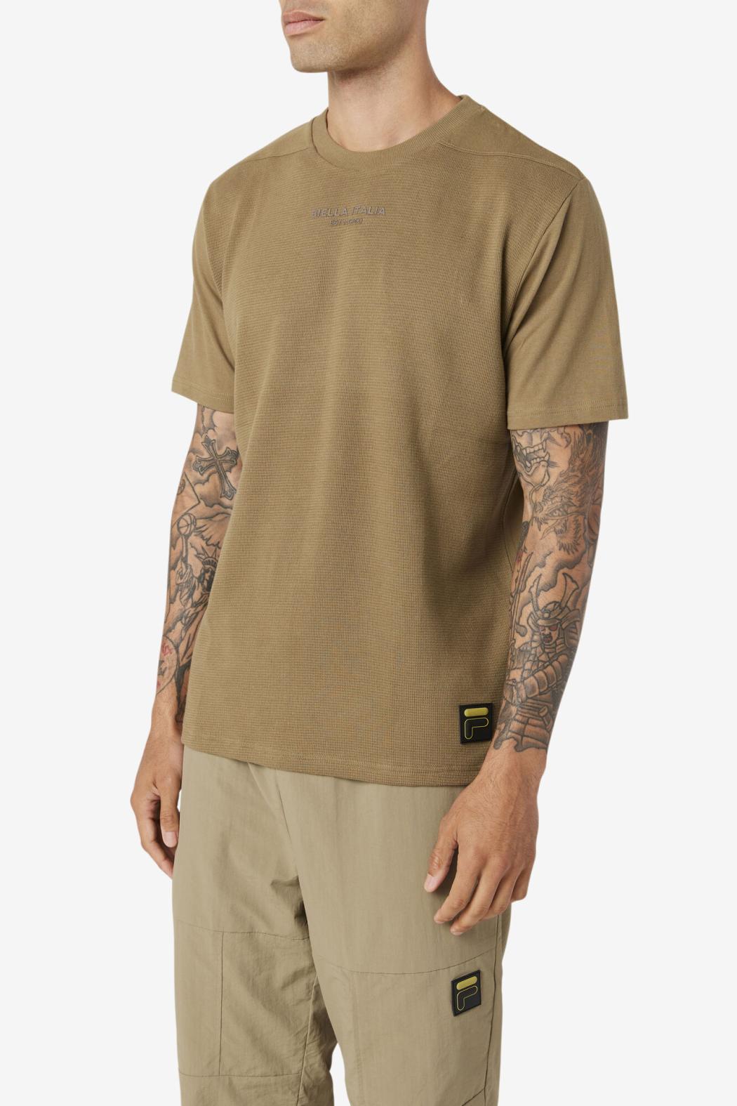 FILA Kirk Waffle Knit Tee | Men Tops