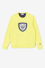 FILA Kush Crew 723 BLAZING YELLOW / FILA NAVY / GARDENIA | Men Sweatshirts &amp; Hoodies