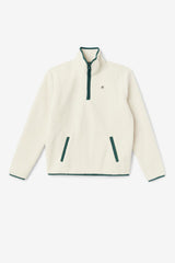 FILA Kyomi Quarter Zip Pullover 300 TOFU / FOREST BIOME | Women Jackets &amp; Outerwear