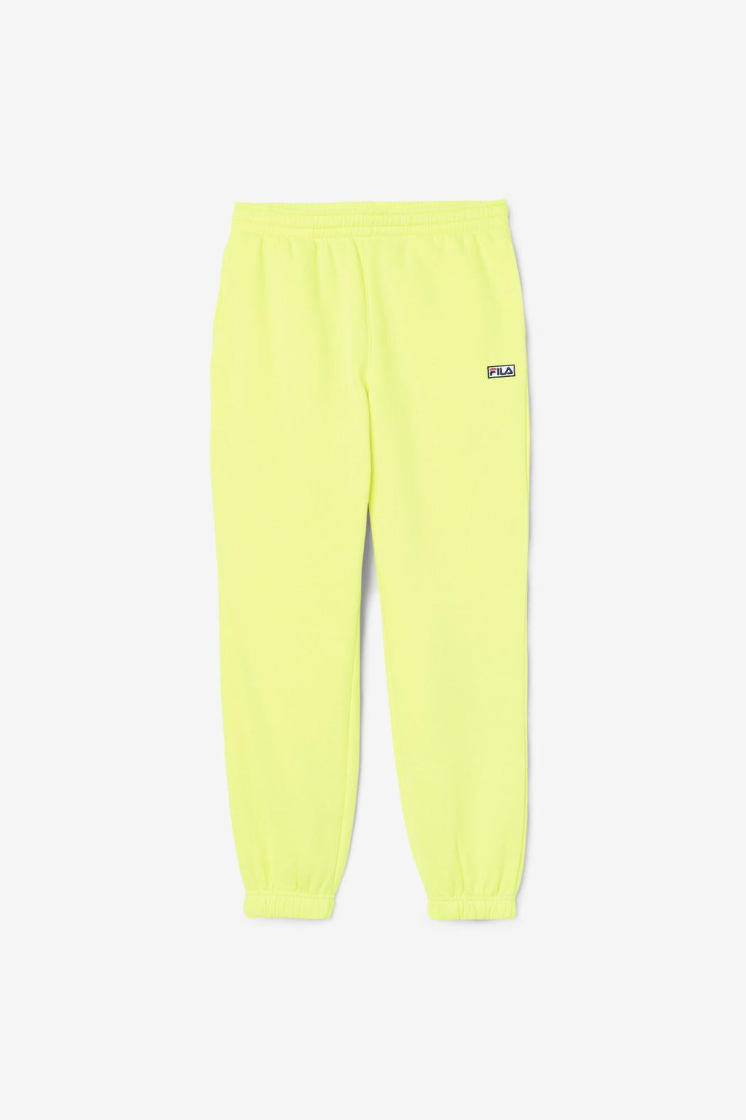 FILA Lassie Jogger 735 SAFETY YELLOW | Women Shorts &amp; Pants