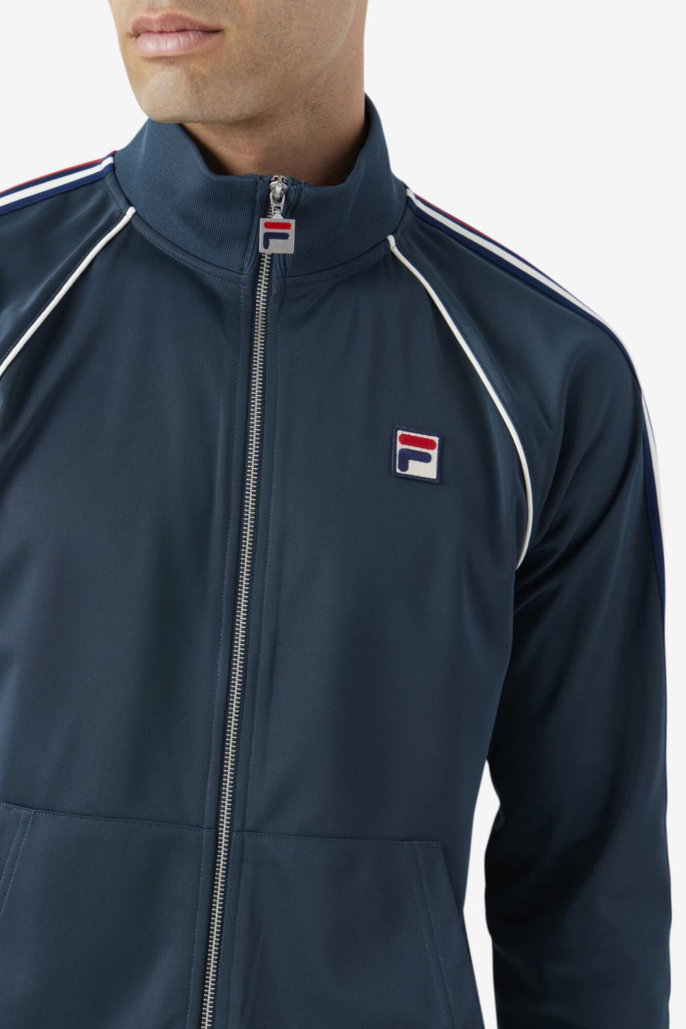 FILA Lavin Track Jacket 292 DARK TEAL | Men Sweaters &amp; Outerwear