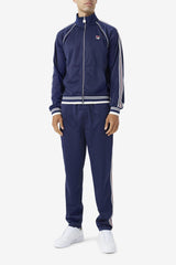 FILA Lavin Track Jacket 410 FILA NAVY / EGRET / FILA RED | Men Sweaters &amp; Outerwear
