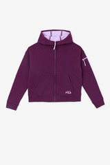 FILA Leilani Quilted Jacket 522 PICKLED BEET / CROCUS PETAL | Women Jackets &amp; Outerwear