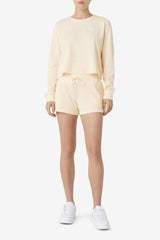 FILA Lina Double Waistband Short 808 TENDER PEACH | Women Shorts &amp; Pants