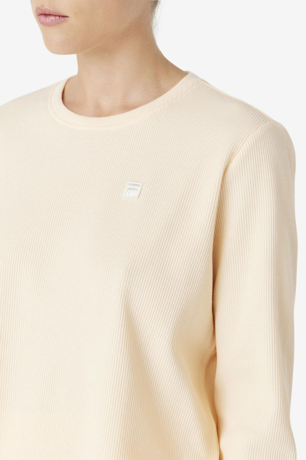 FILA Lina Long Sleeve Shirt 808 TENDER PEACH | Women Tops &amp; T-Shirts