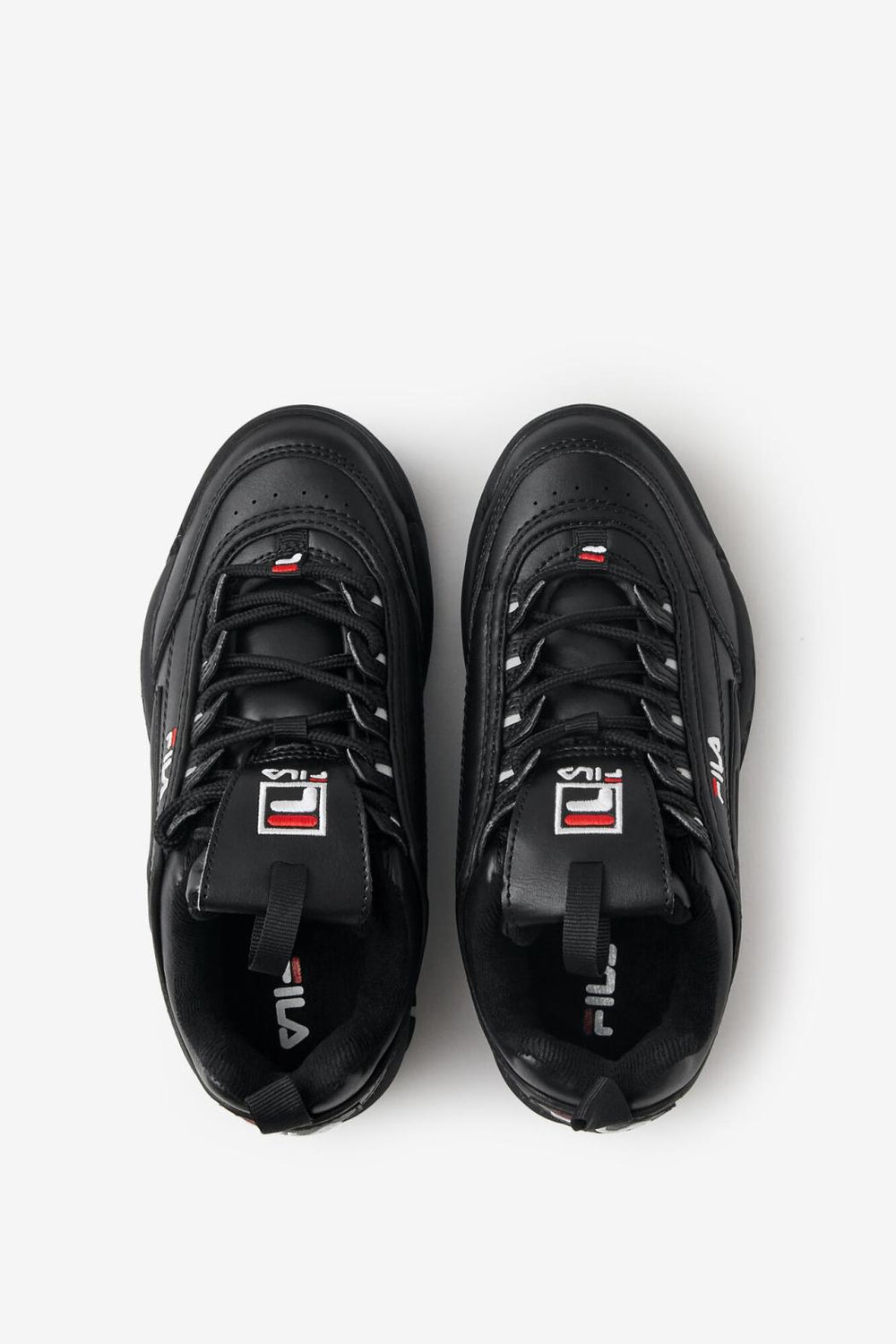 FILA Little Kids' Disruptor 2 021 BLACK / BLACK / WHITE | Kids Little Kids (10.5-3)