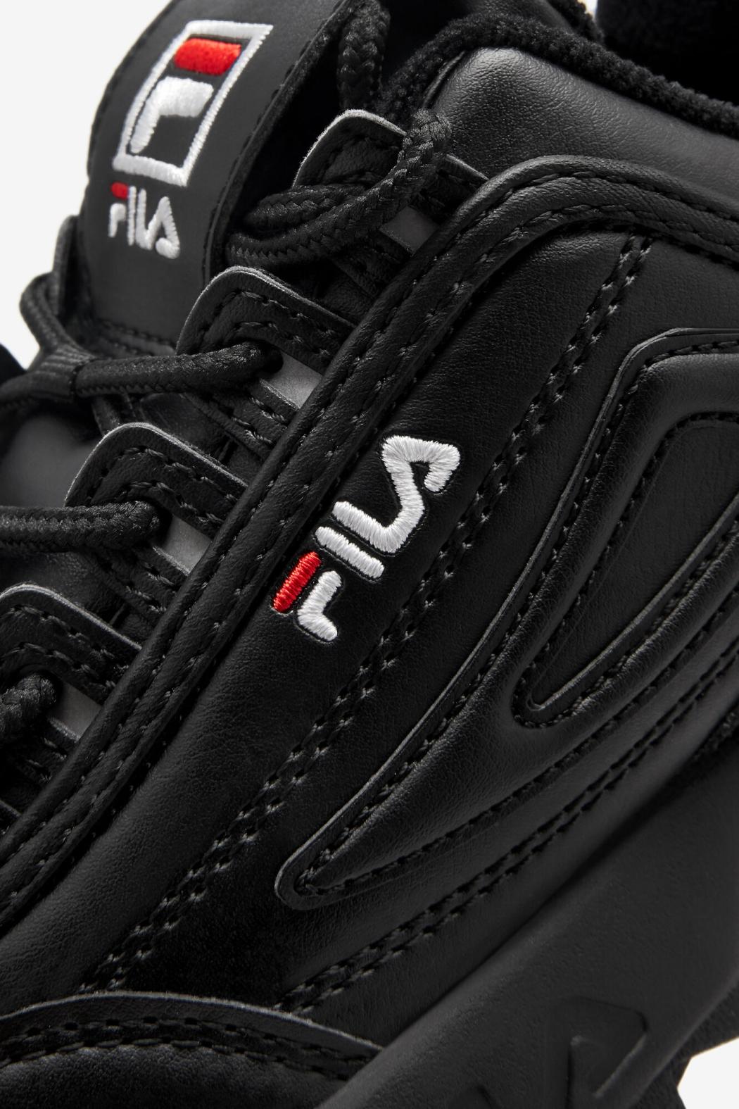 FILA Little Kids' Disruptor 2 021 BLACK / BLACK / WHITE | Kids Little Kids (10.5-3)