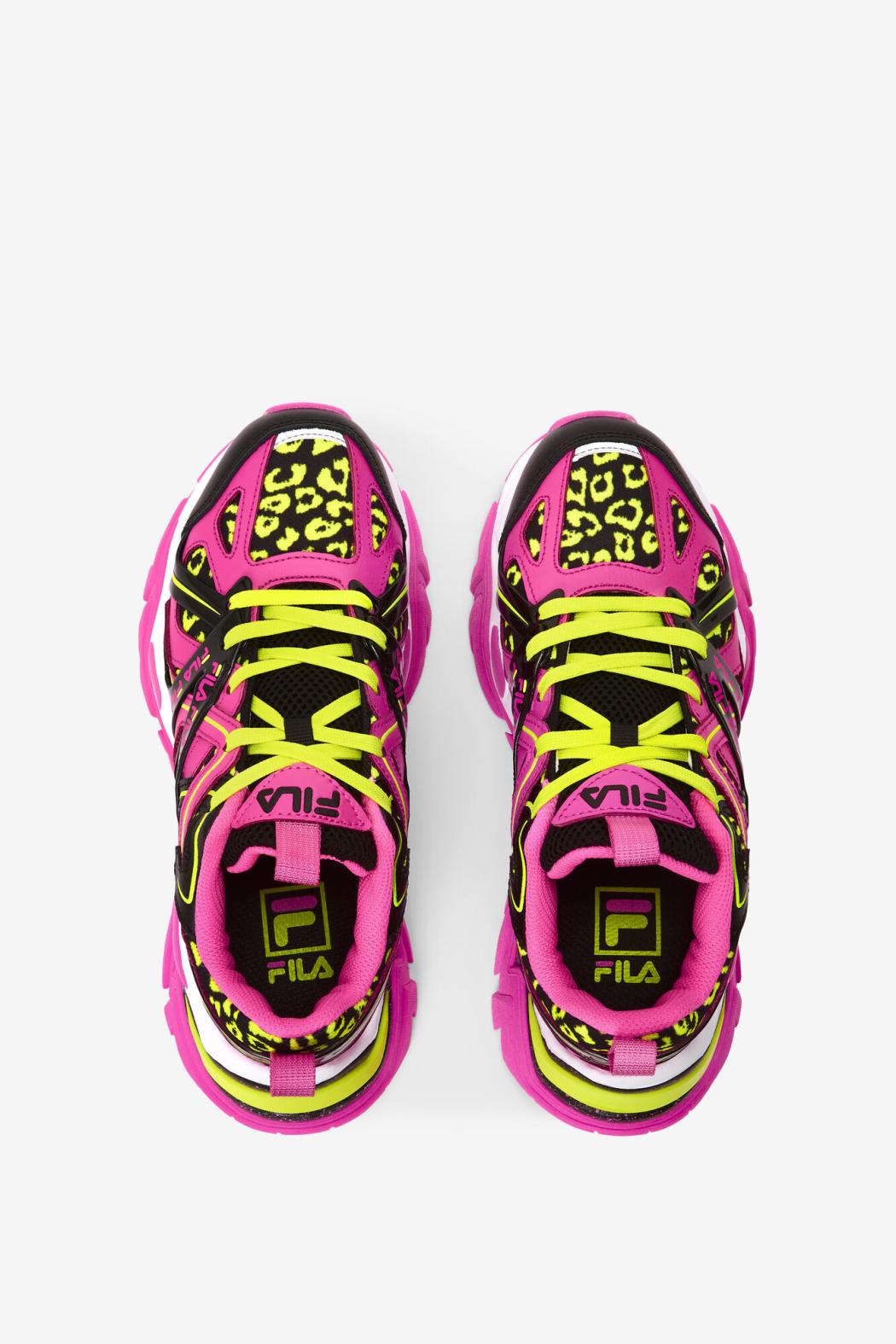 FILA Little Kids' Electrove 2 652 KNOCKOUT PINK / BLACK / WHITE | Kids Little Kids (10.5-3)