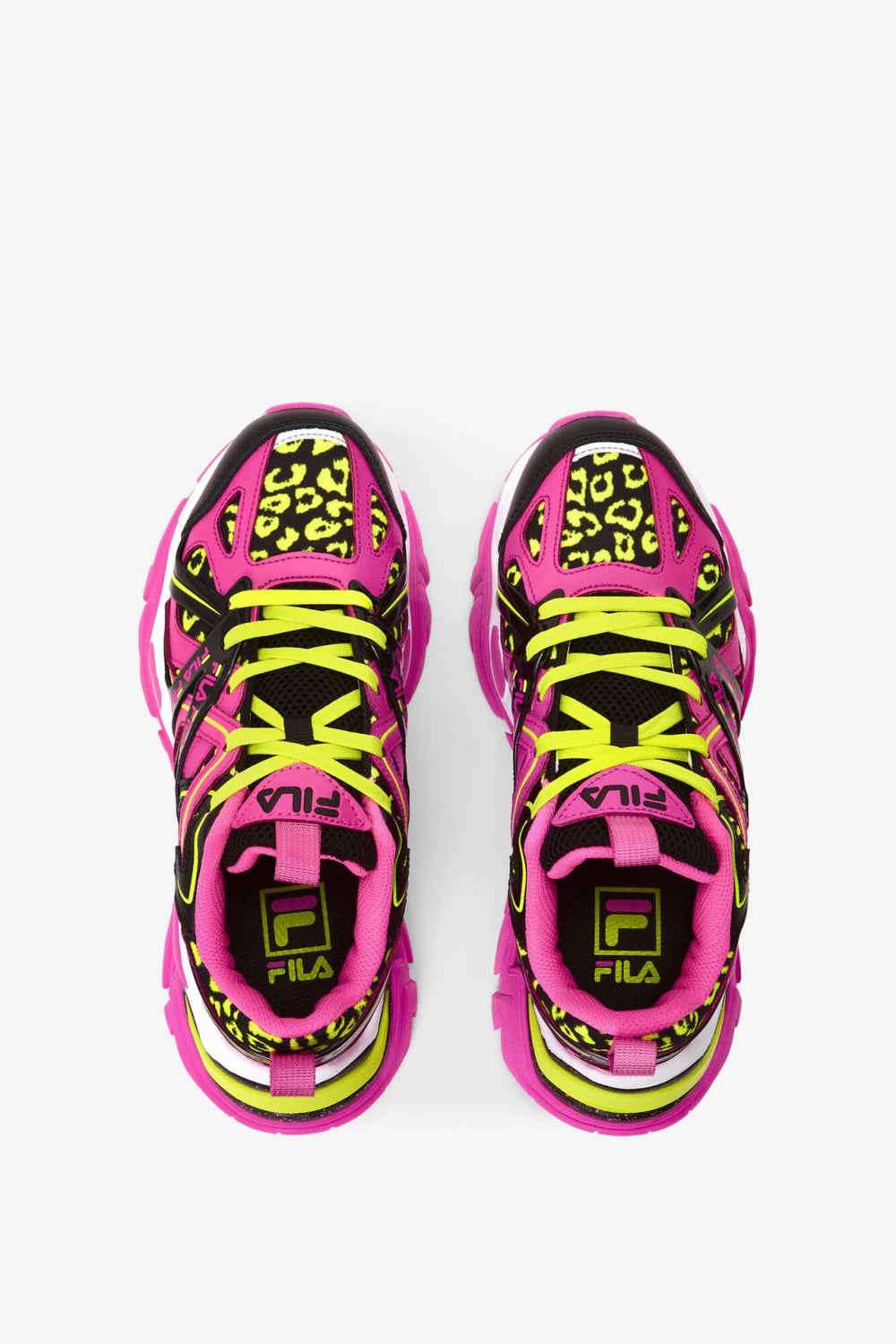 FILA Little Kids' Electrove 2 652 KNOCKOUT PINK / BLACK / WHITE | Kids Little Kids (10.5-3)