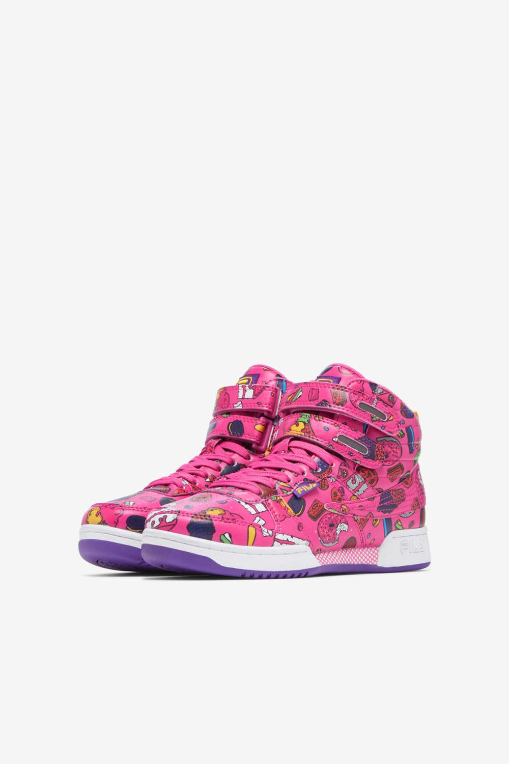 FILA Little Kids' F-14 694 SUGAR PLUM / ELECTRIC PURPLE / LEMON | Kids Little Kids (10.5-3)