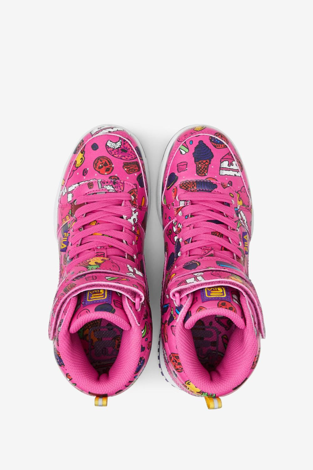 FILA Little Kids' F-14 694 SUGAR PLUM / ELECTRIC PURPLE / LEMON | Kids Little Kids (10.5-3)