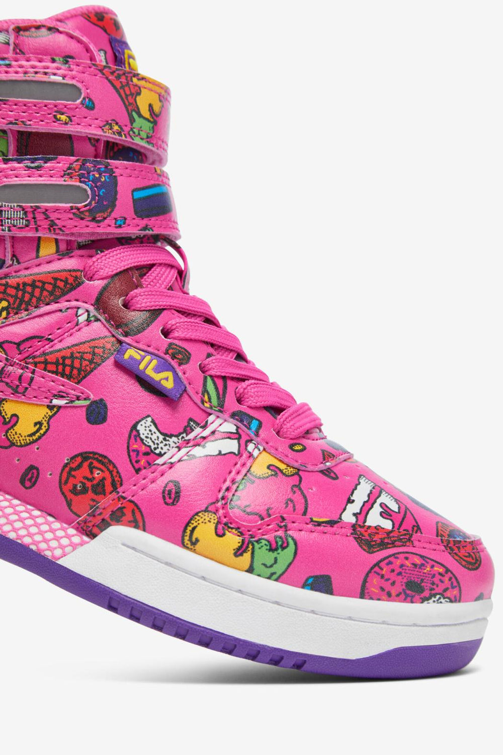 FILA Little Kids' F-14 694 SUGAR PLUM / ELECTRIC PURPLE / LEMON | Kids Little Kids (10.5-3)