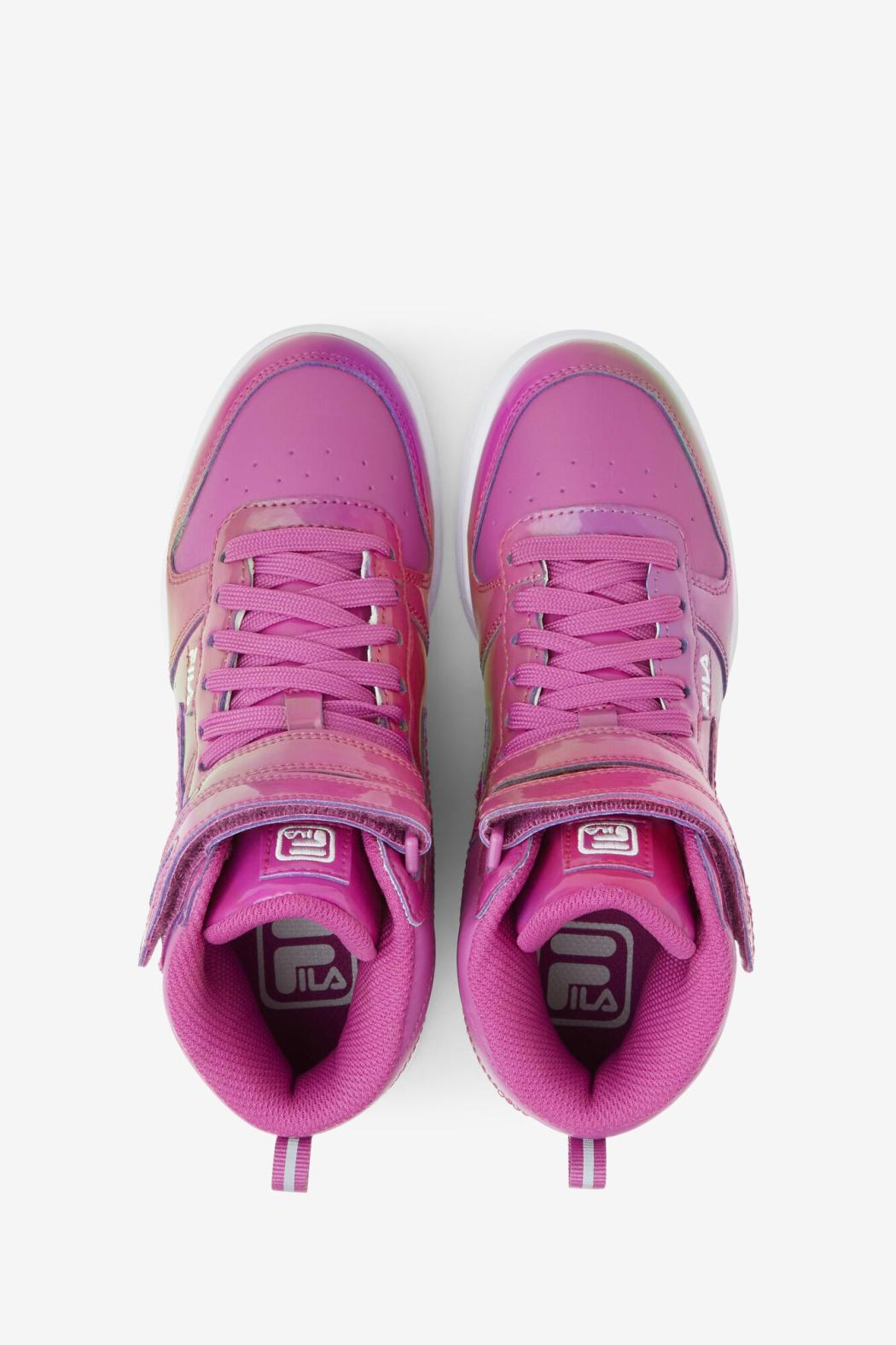 FILA Little Kids' F-14 Iridescent 787 IRIDESCENT / PURPLE ORCHID / WHITE | Kids Little Kids (10.5-3)