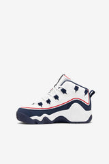 FILA Little Kids' Grant Hill 1 Offset 125 WHITE / NAVY / RED | Kids Little Kids (10.5-3)