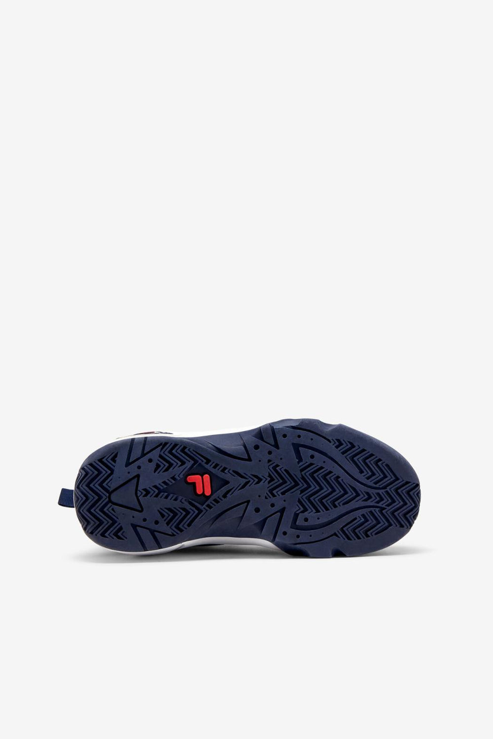 FILA Little Kids' Grant Hill 1 Offset 125 WHITE / NAVY / RED | Kids Little Kids (10.5-3)