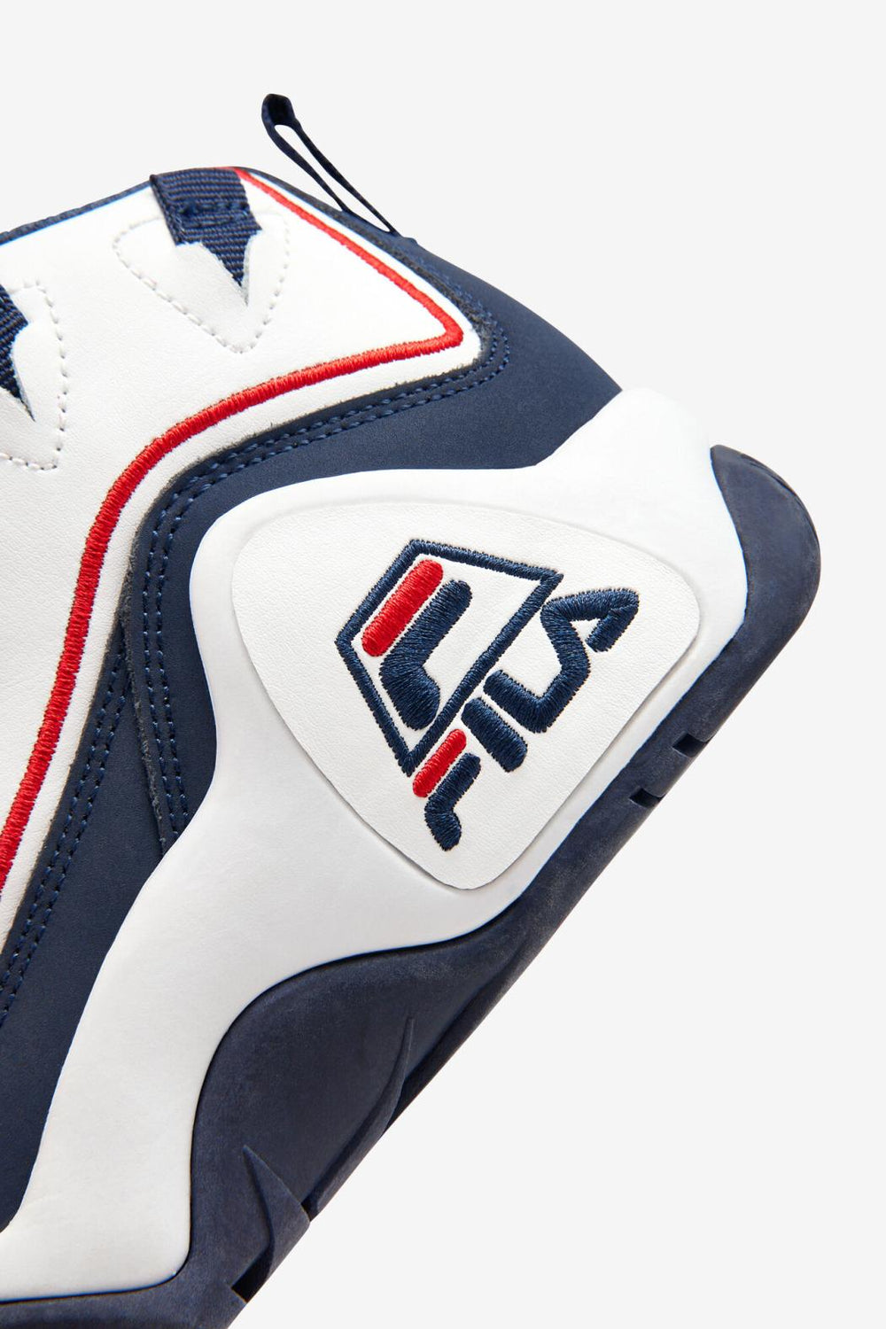 FILA Little Kids' Grant Hill 1 Offset 125 WHITE / NAVY / RED | Kids Little Kids (10.5-3)