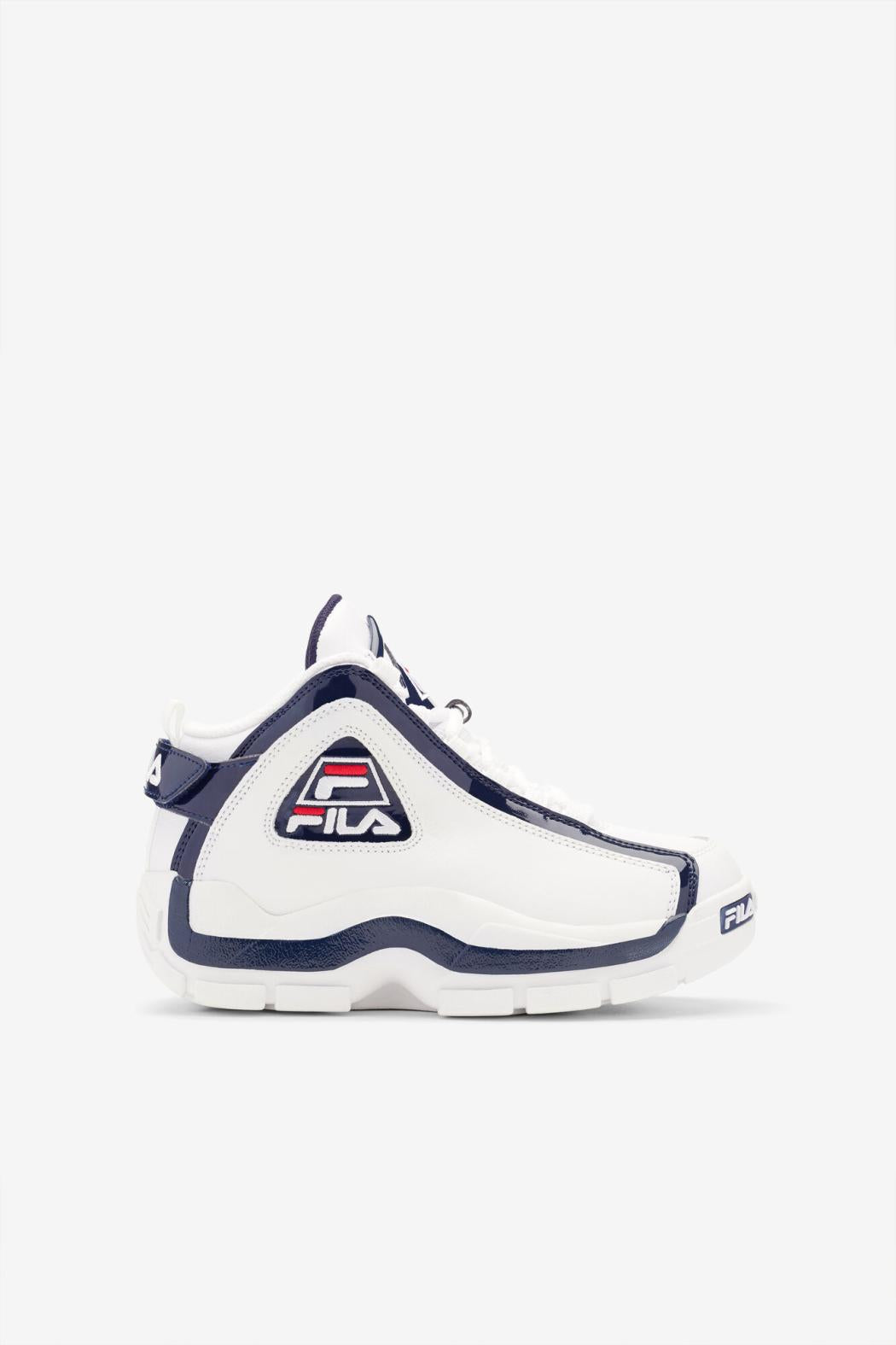 FILA Little Kids' Grant Hill 2 125 WHITE / NAVY / RED | Kids Grant Hill