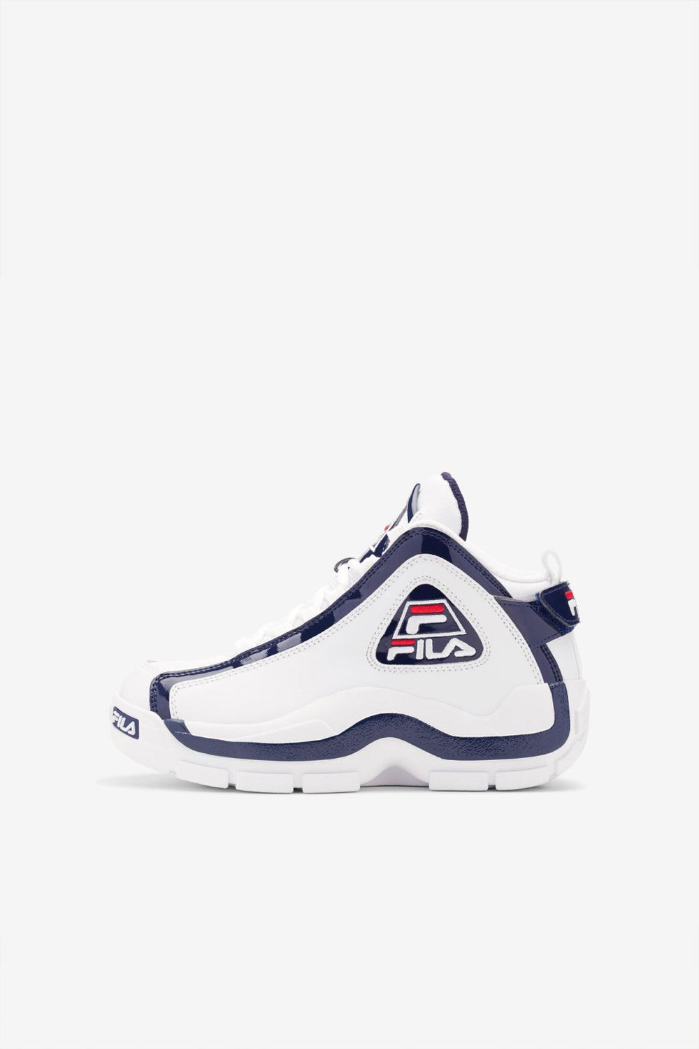 FILA Little Kids' Grant Hill 2 125 WHITE / NAVY / RED | Kids Grant Hill