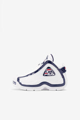 FILA Little Kids' Grant Hill 2 125 WHITE / NAVY / RED | Kids Grant Hill