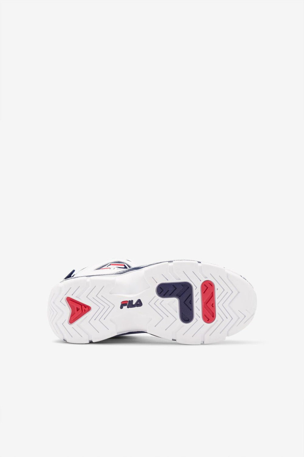 FILA Little Kids' Grant Hill 2 125 WHITE / NAVY / RED | Kids Grant Hill