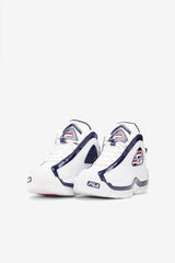 FILA Little Kids' Grant Hill 2 125 WHITE / NAVY / RED | Kids Grant Hill