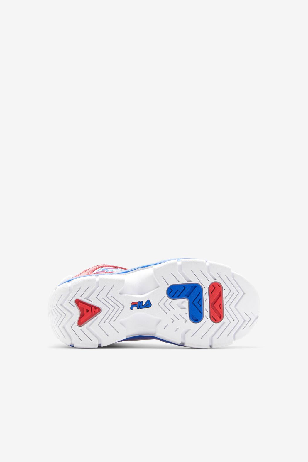 FILA Little Kids' Grant Hill 2 125 WHITE / RED / PRINCE BLUE | Kids Grant Hill