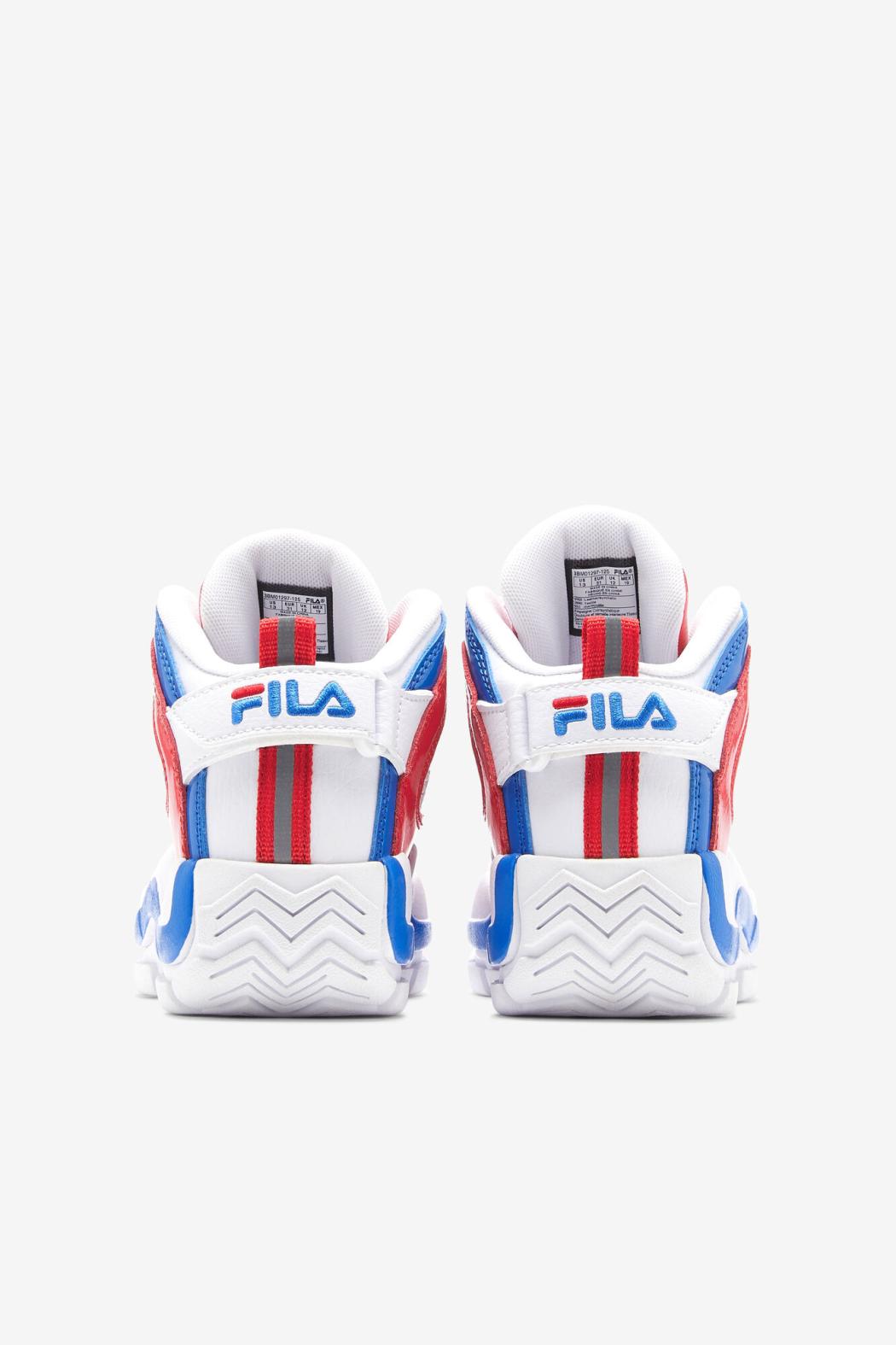 FILA Little Kids' Grant Hill 2 125 WHITE / RED / PRINCE BLUE | Kids Grant Hill