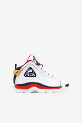 FILA Little Kids' Grant Hill 2 Game Break 125 WHITE / DRESS BLUES / FILA RED | Kids Little Kids (10.5-3)