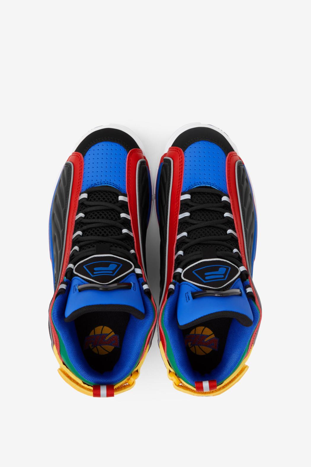 FILA Little Kids' Grant Hill 2 Game Break 434 PRINCE BLUE / FILA RED / AMAZON | Kids Grant Hill