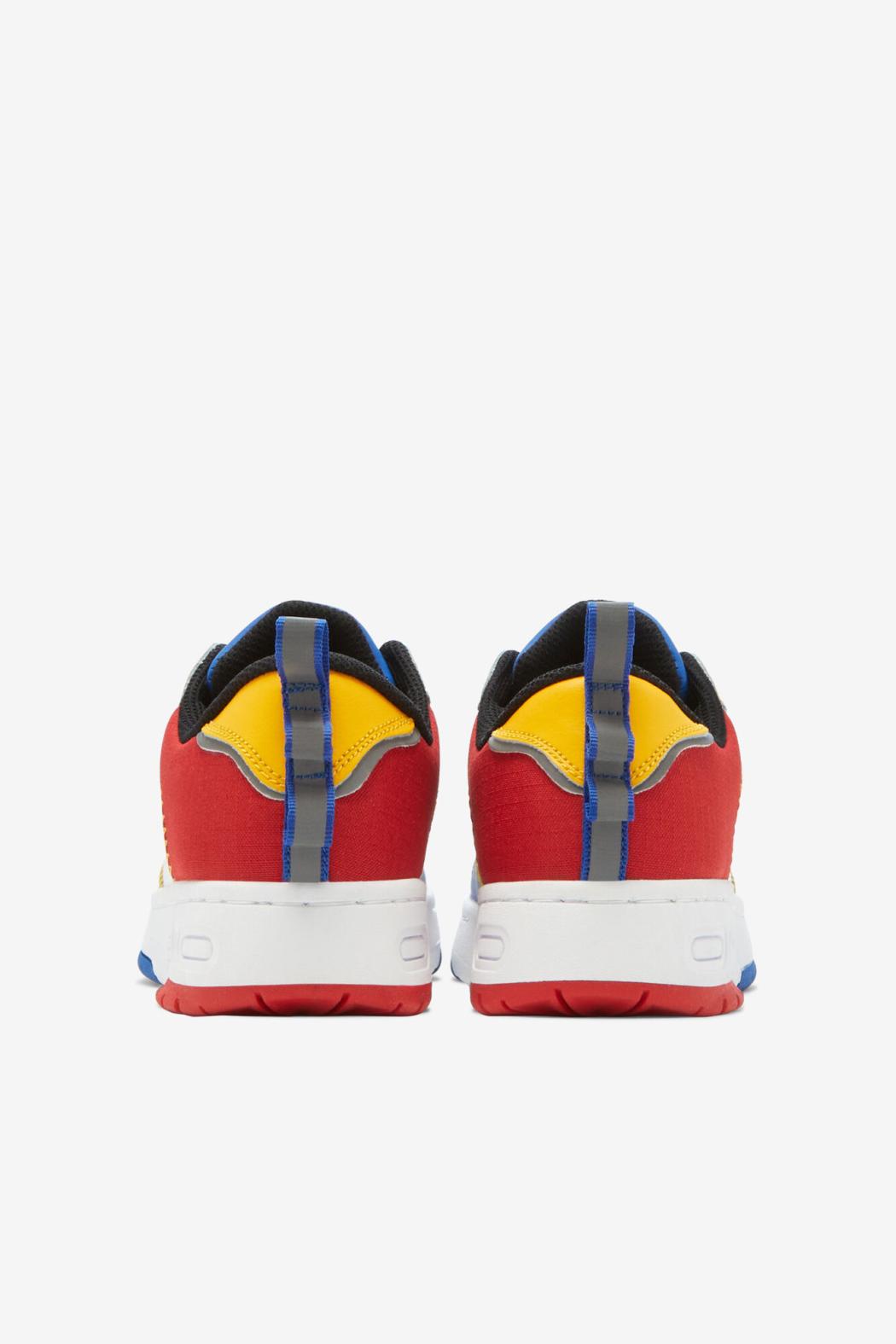 FILA Little Kids' Lnx-100 Chain Stitch 027 BLACK / FILA / PRINCE BLUE | Kids Little Kids (10.5-3)