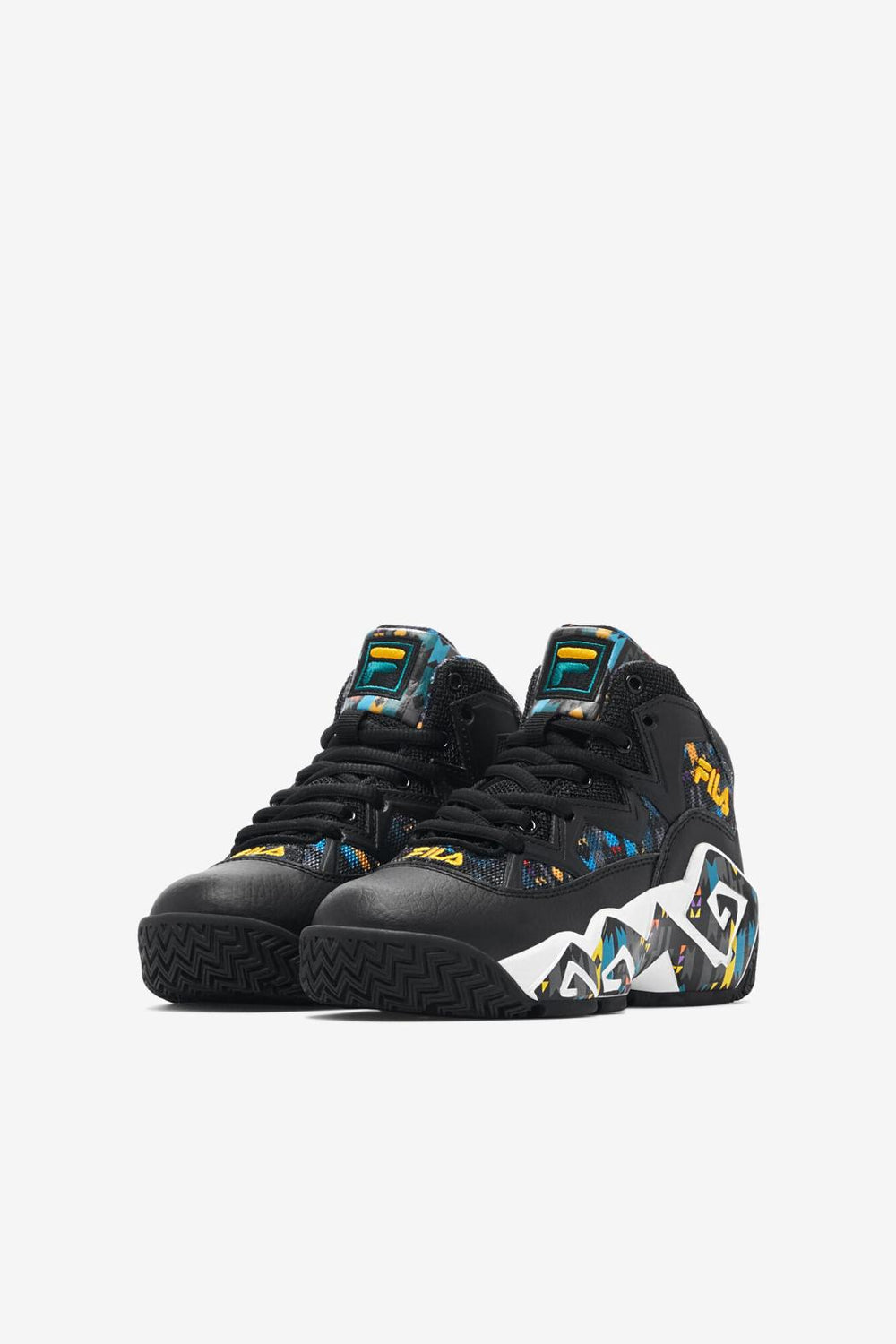 FILA Little Kids' MB 014 BLACK / JUNE BUG / SAFFRON | Kids Little Kids (10.5-3)