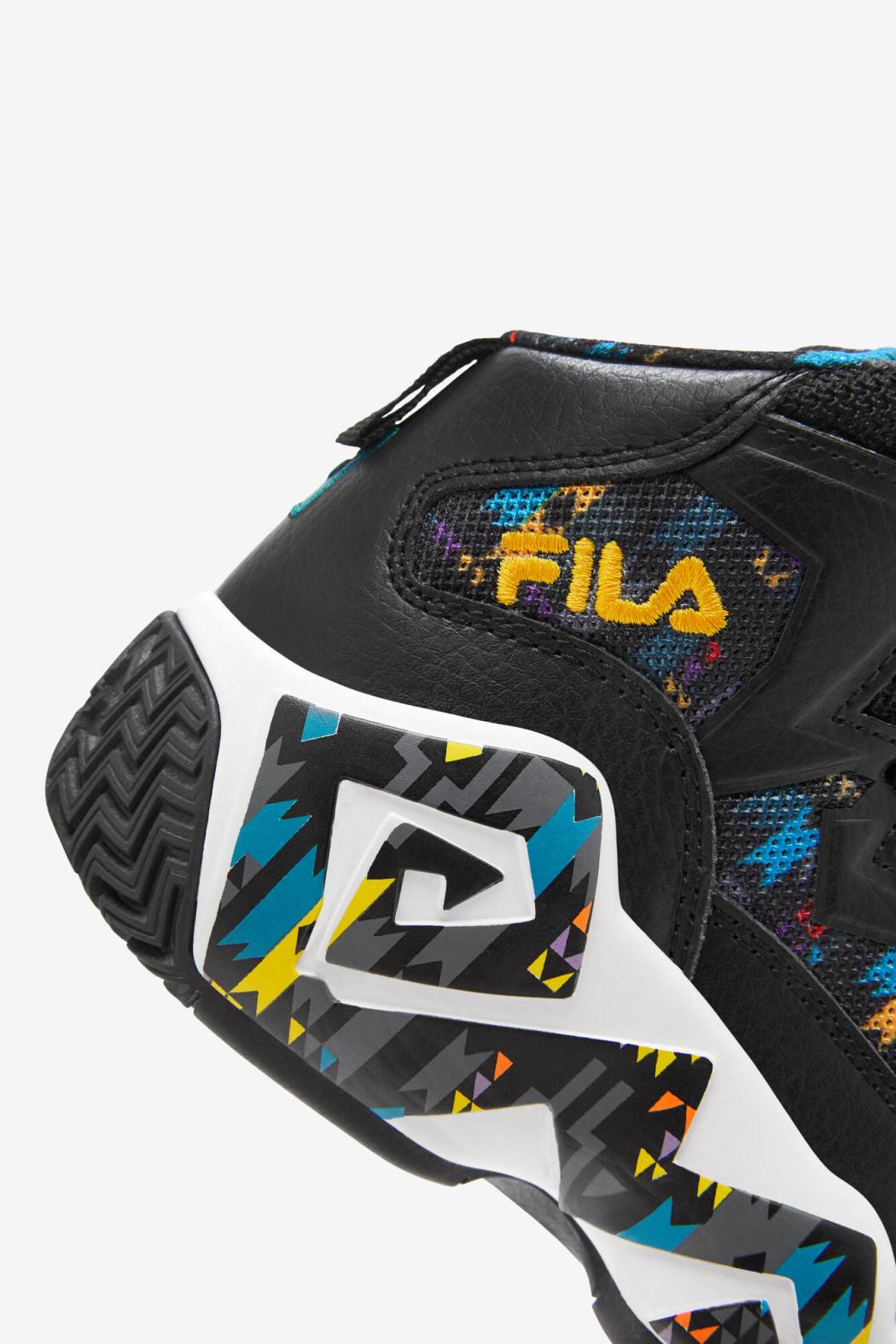 FILA Little Kids' MB 014 BLACK / JUNE BUG / SAFFRON | Kids Little Kids (10.5-3)