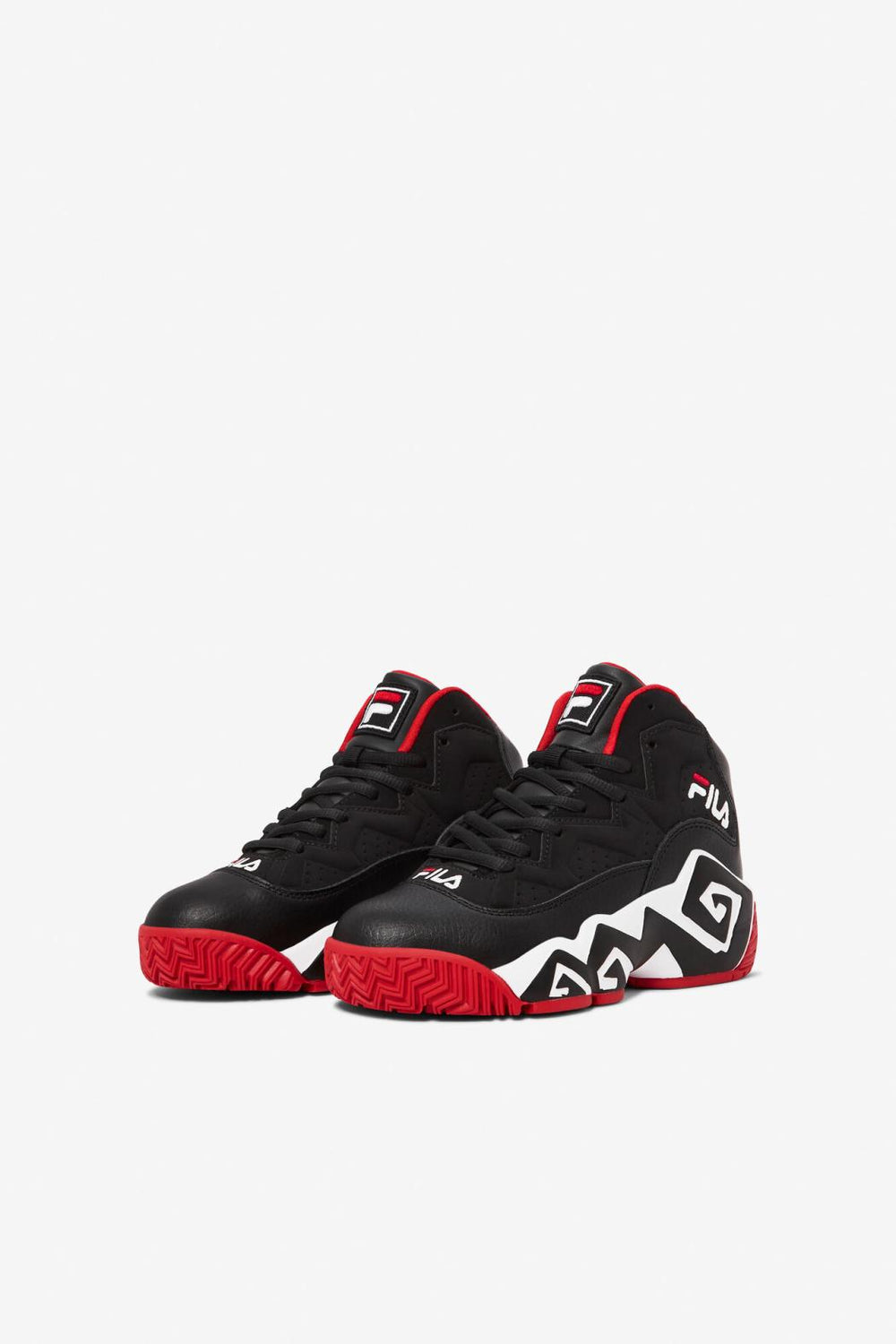 FILA Little Kids' Mb 014 BLACK / WHITE / RED | Kids MB