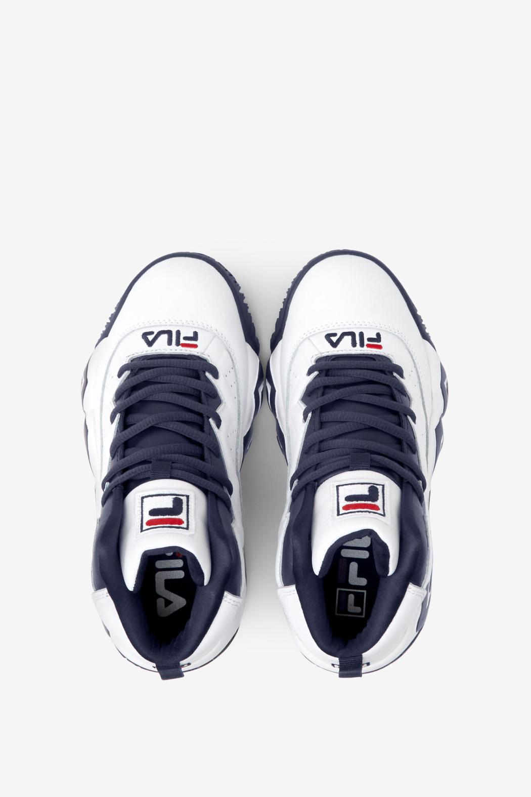 FILA Little Kids' Mb 125 WHITE / NAVY / RED | Kids Little Kids (10.5-3)
