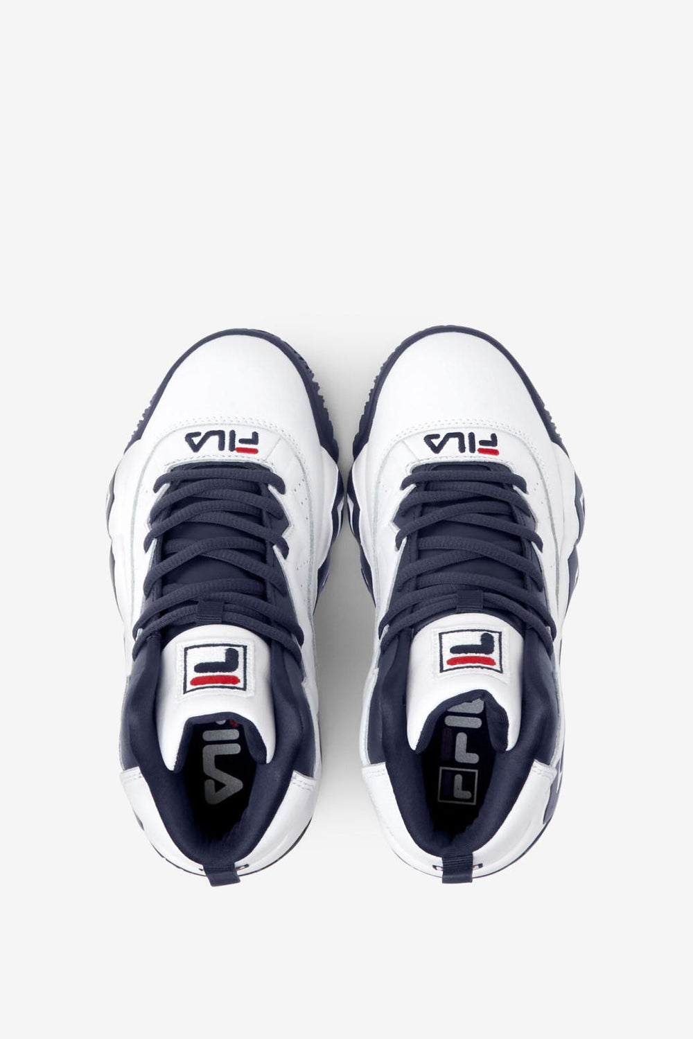 FILA Little Kids' Mb 125 WHITE / NAVY / RED | Kids Little Kids (10.5-3)