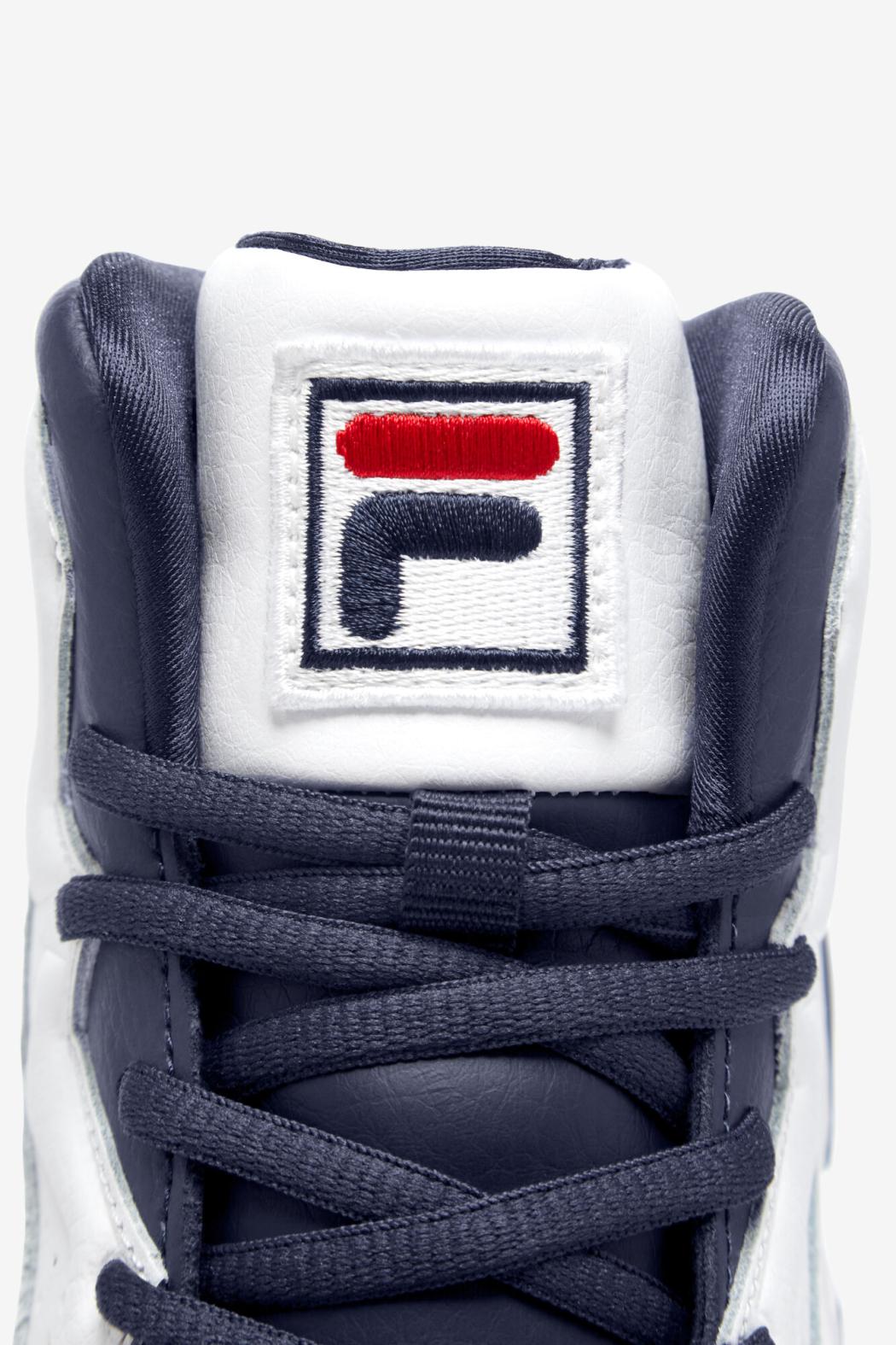 FILA Little Kids' Mb 125 WHITE / NAVY / RED | Kids Little Kids (10.5-3)